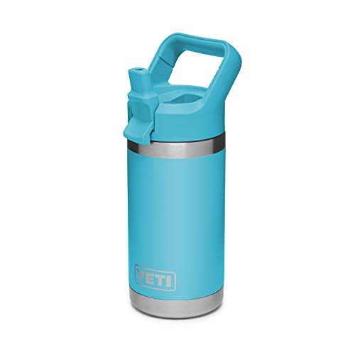 예티 YETI Rambler Jr. 12 oz Kids Bottle, with Straw Cap