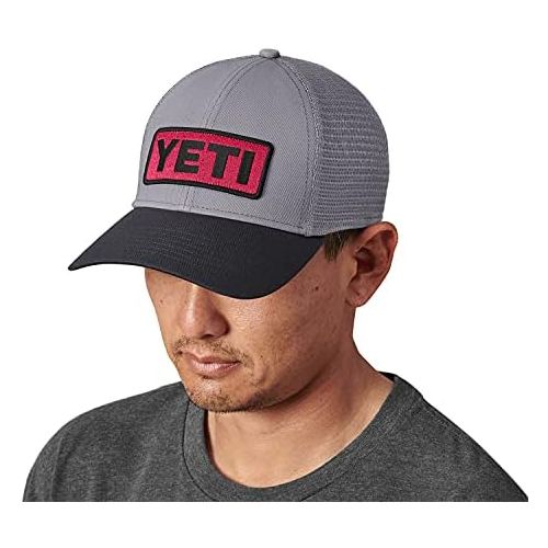 예티 YETI Logo Badge Mid-Profile Trucker Hat