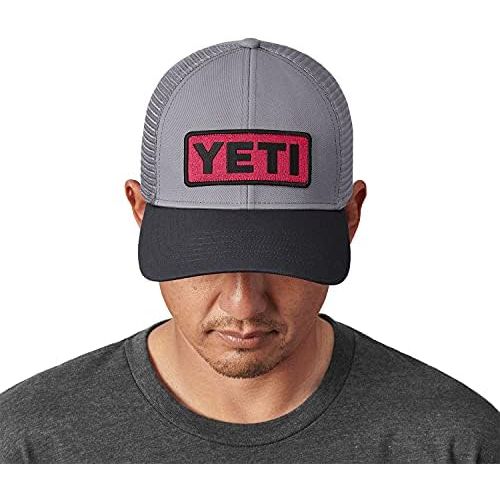 예티 YETI Logo Badge Mid-Profile Trucker Hat