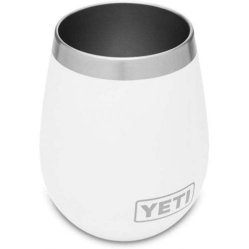 예티 YETI Rambler 10 oz Wine Tumbler, Vacuum Insulated, Stainless Steel