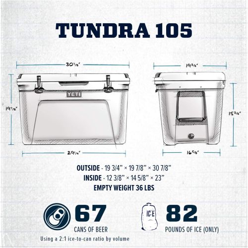 예티 YETI Tundra 105 Cooler