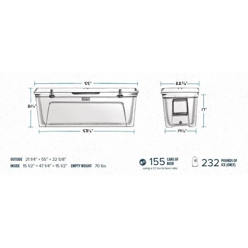 예티 YETI Tundra 250 Cooler, White