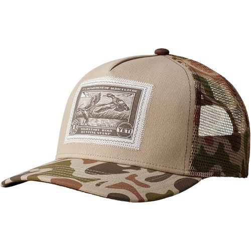 예티 YETI Duck Stamp Trucker Hat, One Size