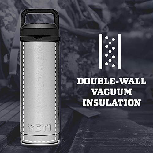 예티 [아마존베스트]YETI Rambler 18 oz Bottle, Vacuum Insulated, Stainless Steel with Chug Cap