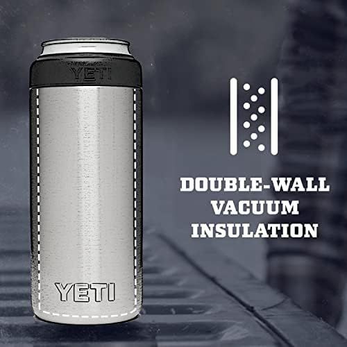 예티 [아마존베스트]YETI Rambler 12 oz. Colster Slim Can Insulator for The Slim Hard Seltzer Cans