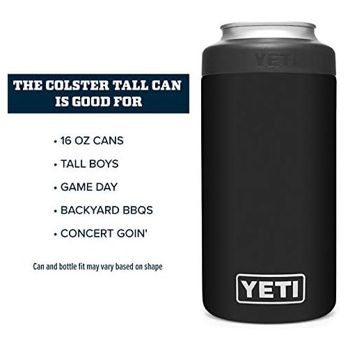 예티 [아마존베스트]YETI Rambler 16 oz. Colster Tall Can Insulator for Tallboys & 16 oz. Cans