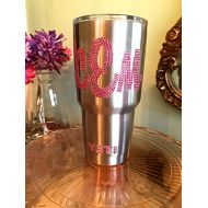 YETI Yeti Rambler 30oz with Rhinestone Monogram