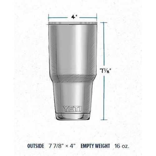 예티 YETI Rambler 30 oz Stainless Steel Vacuum Insulated Tumbler with Lid