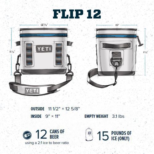 예티 YETI 18010110000 Hopper Flip 12 - Fog