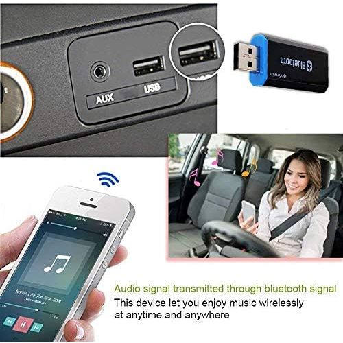  [아마존베스트]-Service-Informationen Bluetooth Receiver for Car Stereo, Bluetooth Adapter for Home Stereo Wireless Music Adapter for Portable Speskers, Car (AUX IN) with 3.5 mm Cable (H) LY-NEW