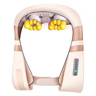 YHML Shiatsu Back and Neck Massager Foot Massager with Hot Squat Massage Neck, Back, Shoulders, 6 Keys, Mute (Low/Medium/High Strength) at Home, Car, Office,B