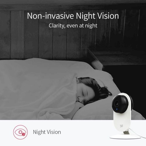  [아마존베스트]YI Home Camera, IP Security Surveillance System with Night Vision on iOS, Android App - Cloud Service Available(Home Camera 4pc)