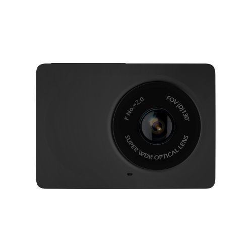  YI Compact Dash Cam, 1080p Full HD Car Dashboard Camera with 2.7” LCD Screen, 130° WDR Lens, Mobile APP, G-Sensor, Night Vision, Loop Recording - Black