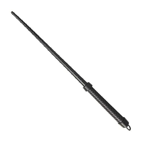  23 inch Rubber Whip Horse Riding Crop Equestrian Sports Black White Brown