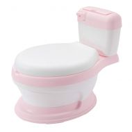 YICIX Potty Toilet Seat- Portable Toilet Potty Training Pan Cartoon Seat Baby Safety Cushion Infant Care Accessory Childrens Toilet Baby Portable Baby Toilet,Pink