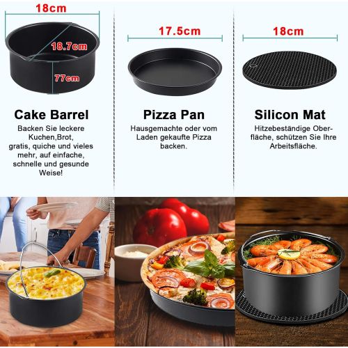  [아마존베스트]Yingrace Universal Hot Air Fryer Accessory, XL For Gowise, Phillips, Cozyna Hot Air Fryer Brands