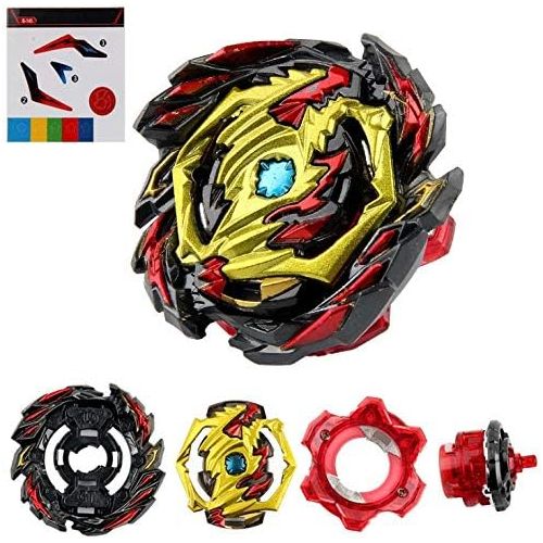  [아마존베스트]YINGXIANG 12 Pieces Bey Battle Top Gyro Burst Turbo Gt God Evolution Metal Fusion Fury Top Battle Burst High Performance Set, Birthday Party School Gift Idea Toys for Boys Kids Chi