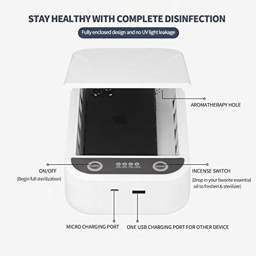  YIQUTECH UV Smartphone Sanitize Box (White)