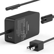 15V 2.58A Surface Charger, 44W Power Supply AC Adapter Replacement for Microsoft Surface Pro 3/4/5/6/7, Surface Laptop 3/2/1, Surface Go/Book with 6.2 Ft Power Cord