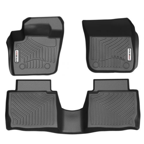  YITAMOTOR Floor Mats Compatible for 2013-2016 Ford Fusion Energi/Titanium/Lincoln MKZ,Includes 1st Front & 2nd All Weather Protection Floor Liners