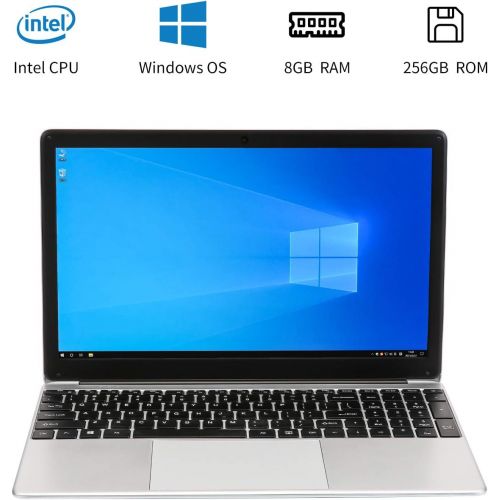  YITAOERA 2020 15.6 inch Laptop, IPS Display, 64-bit Quad-core celeron_j3455 Processor, 8GB RAM, 256GB SSD, scalable 1TB SSD Solid State Drive, Chocolate Keyboard, Windows 10