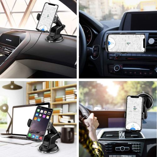  [아마존베스트]YITUMU Wireless Car Charger Mount, Auto-Clamping Qi 10W 7.5W Fast Charging Car Phone Holder Air Vent Compatible withiPhone11/11Pro/11ProMax/XSMax/XS/X/8/8+ Samsung S10/S10+/S9/S9+/S8/S8+/