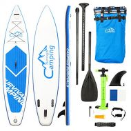 YIXIANN KS-SP1009 12 Adult Inflatable SUP Stand Up Paddle Board White