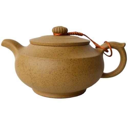  YIXING Teapot 11oz Chinese Yixing Tea Pots Yellow Mud Sesame Zisha …