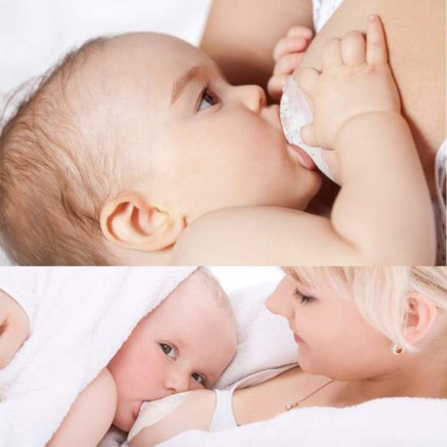  [아마존베스트]NAISEN Nipple Shield, Assist Perfect for Nursing Mothers with Inverted & Sore Nipple with Carrying Case for...