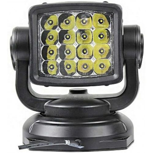  Spotlight LED Searchlight 80W with Remote Control 360° Rotating Magnetic Base, Used for Car and Automatic Boat Camping