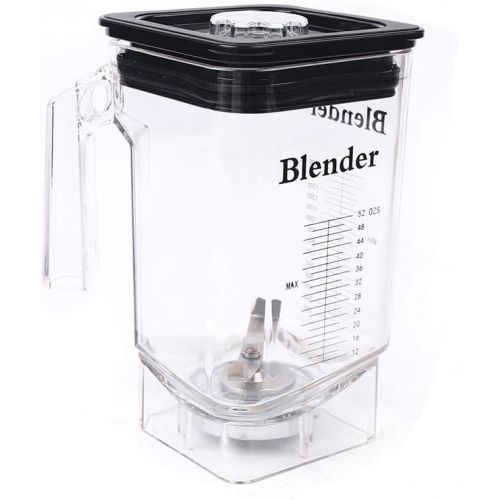  YIYIBYUS 110 v 60 Hz Professional Countertop Blenders, 1500W timed Smoothie Machine for Kitchen,Blender for Shakes and Smoothies, Alloy Steel Blades,Speed About 24000r/Min,Total Crushing Te