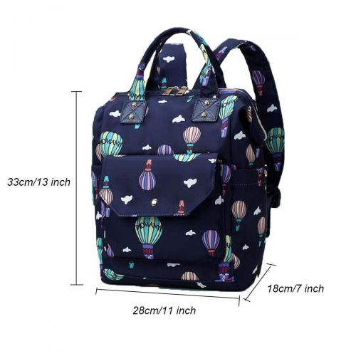  YIcabinet Diaper Bag Backpack Bags for Baby Fashion Multifunction Waterproof Travel High Capacity Black...