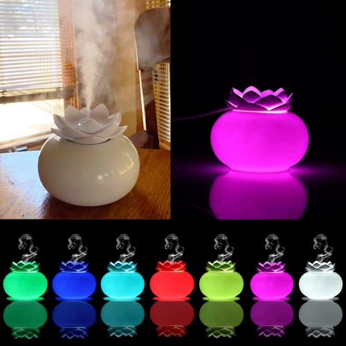  Visit the YJY Store Ceramic Essential Oil Diffuser,YJY USB Personal Humidifiers for Bedroom Home Office,Cute Aromatherapy Diffuser Auto Shut-off Mini Vaporizers for Baby Kids Desk(White)