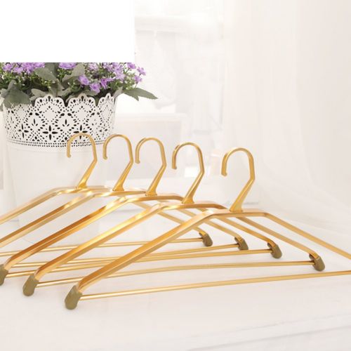  YJYS LJBY Anti-sliding Racks Home Clothes Space Aluminum Triangle Hangers And Telescopic Clothes Prop-A