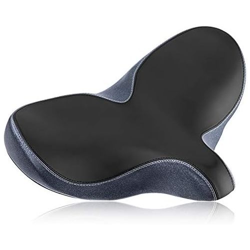  [아마존베스트]YLG Oversized Comfort Bike Seat Comfortable Replacement Bike Saddle Memory Foam Soft Bike Saddle Waterproof Universal Fit Bicycle Seat for Women Men