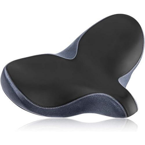  [아마존베스트]YLG Oversized Comfort Bike Seat Comfortable Replacement Bike Saddle Memory Foam Soft Bike Saddle Waterproof Universal Fit Bicycle Seat for Women Men