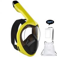 YLLLDDD New Underwater Scuba Anti Fog Full Face Diving Mask Snorkeling Set Respiratory Masks Safe and Waterproof