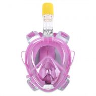 YLLLDDD RKD Diving Mask Underwater Scuba Anti Fog Full Face Diving Mask Snorkeling Set with Anti-Skid Ring Snorkel