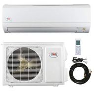 9,000 Btu YMGI 16 SEER Ductless Mini Split DC Inverter Air Conditioner Heat Pump System - 115 Volt with Free 15 Feet Installation Kit …