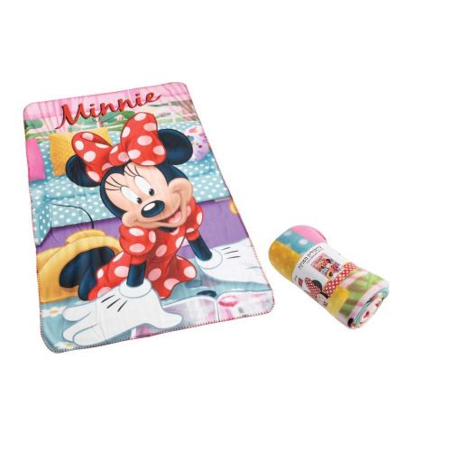  YNC Disney Minnie Mouse Soft Fleece Warm Winter Blanket 150x100cm 60x40