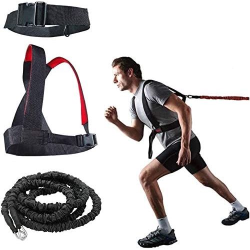  YNXing Resistance Training Rope Explosive Force Bounce Physical Training Resistance Rope Improving Speed, Stamina and Strength