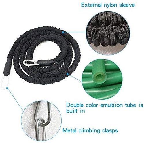  YNXing Resistance Training Rope Explosive Force Bounce Physical Training Resistance Rope Improving Speed, Stamina and Strength