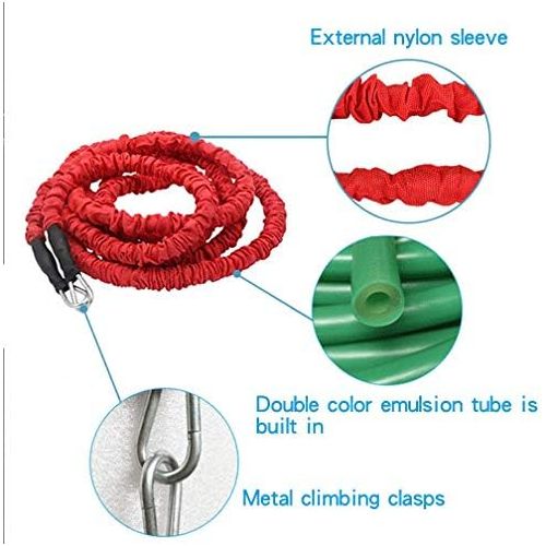  YNXing Resistance Training Rope Explosive Force Bounce Physical Training Resistance Rope Improving Speed, Stamina and Strength