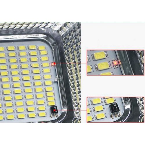  YN~LIGHT YN Solar Floodlight,Bright LED Flood Light Outdoor Waterproof Super Bright High Power Outdoor Lighting Street Light Searchlight Advertising Projection Light (Size : 60W)