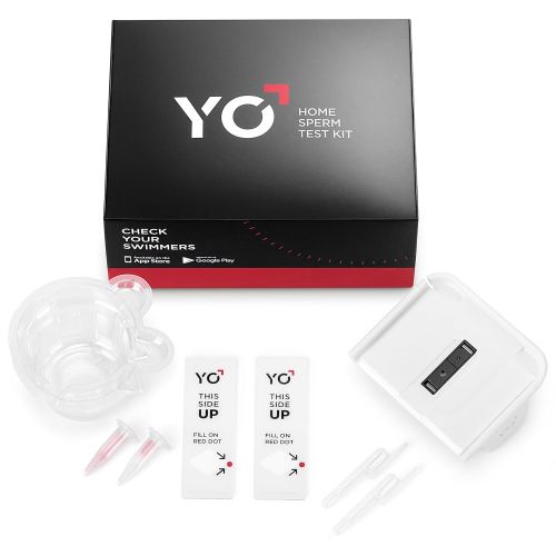  YO Home Sperm Test for Apple iPhones | Includes 2 Tests | Mens Motile Sperm Fertility Test | Check Moving Sperm and Record Videos | Apple iPhone X and XS | Not Compatible Xr or Max