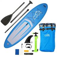 YOEWOO 11 Adult Inflatable SUP Stand Up Paddle Board Blue & Gray & Black