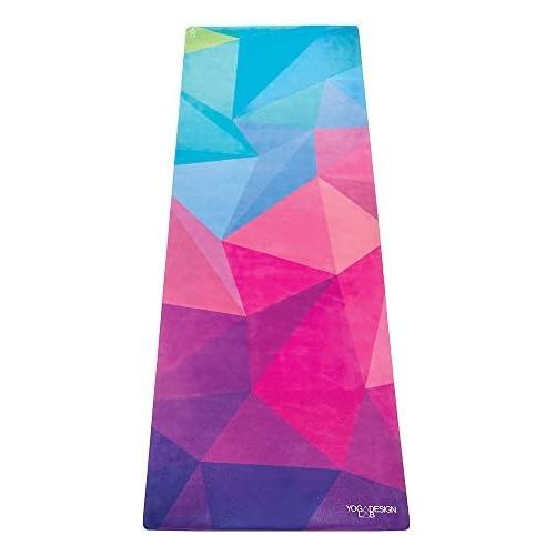  YOGA DESIGN LAB | THE COMBO YOGA MAT | 2-in-1 Mat+Towel | Eco Luxury | Designed in Bali | Ideal for Hot Yoga, Power, Bikram, Ashtanga, Sweat | Studio Quality | Includes Carrying St