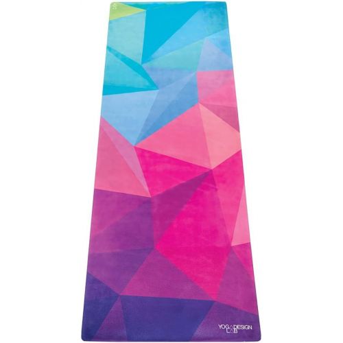  YOGA DESIGN LAB | THE COMBO YOGA MAT | 2-in-1 Mat+Towel | Eco Luxury | Designed in Bali | Ideal for Hot Yoga, Power, Bikram, Ashtanga, Sweat | Studio Quality | Includes Carrying St