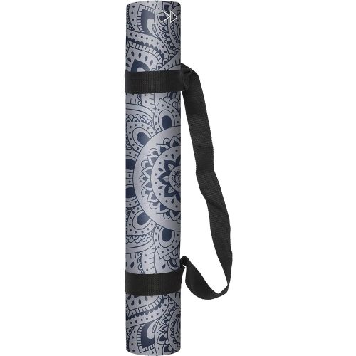  YOGA DESIGN LAB | THE COMBO YOGA MAT | 2-in-1 Mat+Towel | Eco Luxury | Designed in Bali | Ideal for Hot Yoga, Power, Bikram, Ashtanga, Sweat | Studio Quality | Includes Carrying St