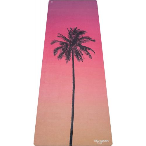  YOGA DESIGN LAB | THE COMBO YOGA MAT | 2-in-1 Mat+Towel | Eco Luxury | Designed in Bali | Ideal for Hot Yoga, Power, Bikram, Ashtanga, Sweat | Studio Quality | Includes Carrying St